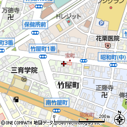 竹屋町村田ビル周辺の地図