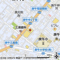トヨタカローラ広島　西支店周辺の地図