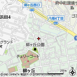 広島県安芸郡府中町柳ヶ丘15-16周辺の地図