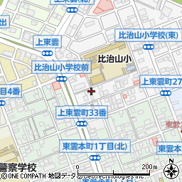 広島県広島市南区上東雲町31-31周辺の地図