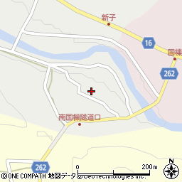 奈良県吉野郡吉野町新子93周辺の地図