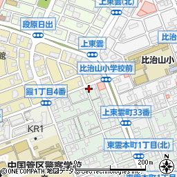 ハート薬局　東雲店周辺の地図