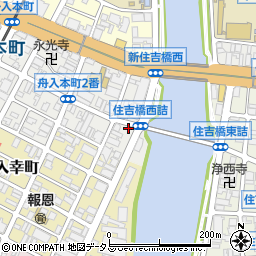 グリーンパーク舟入本町第４周辺の地図