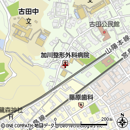 古江調剤薬局周辺の地図