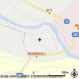 奈良県吉野郡吉野町新子92周辺の地図