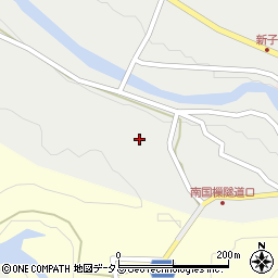 奈良県吉野郡吉野町新子159周辺の地図