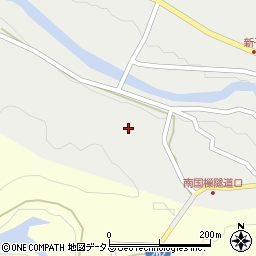奈良県吉野郡吉野町新子158周辺の地図