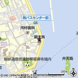 福山市鞆交流館周辺の地図