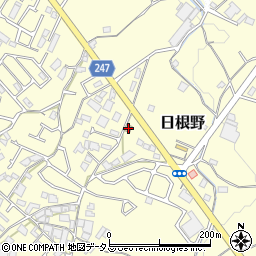 ファミリーマート泉佐野日根野店周辺の地図