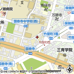 ＡＳＡＨＩ　ＰＡＲＫ国泰寺２駐車場周辺の地図
