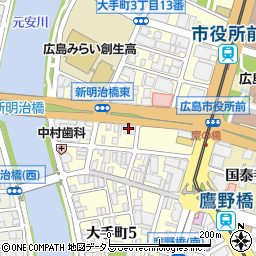 株式会社トラストグロース　中国四国支社周辺の地図