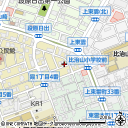 広島県広島市南区段原山崎3丁目周辺の地図
