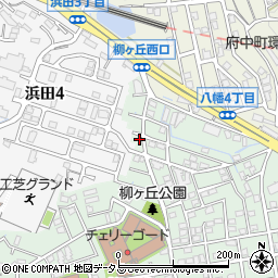 広島県安芸郡府中町柳ヶ丘16-3周辺の地図