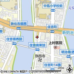 広島県広島市中区住吉町5周辺の地図