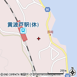 山口県長門市日置上長崎周辺の地図