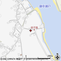広島県尾道市向島町岩子島319周辺の地図