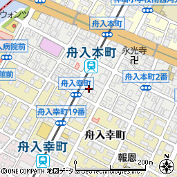ローソン広島舟入本町店周辺の地図