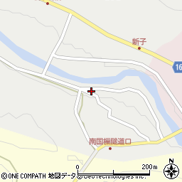 奈良県吉野郡吉野町新子138周辺の地図