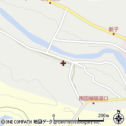 奈良県吉野郡吉野町新子141周辺の地図