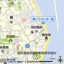広島県福山市鞆町鞆周辺の地図