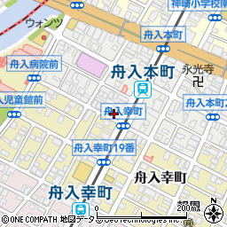 ウォンツ舟入本町店周辺の地図
