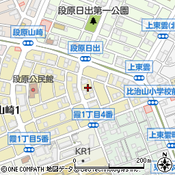 広島県広島市南区段原山崎3丁目5周辺の地図