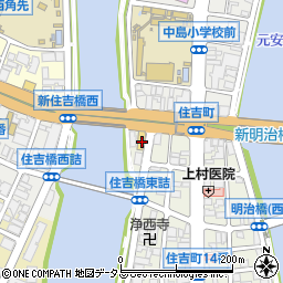 広島県広島市中区住吉町5-7周辺の地図