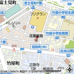 新田アパート周辺の地図