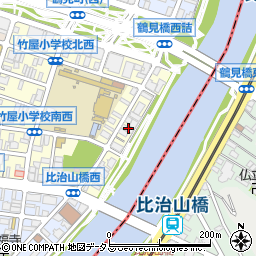広島県広島市中区鶴見町周辺の地図
