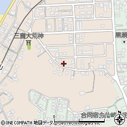 山口県長門市東深川田屋190周辺の地図