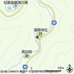 道陸神社社務所周辺の地図