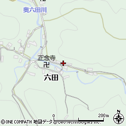 奈良県吉野郡吉野町六田526周辺の地図