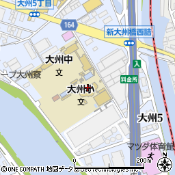 広島市立大州小学校周辺の地図