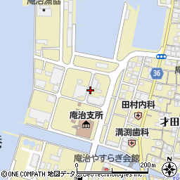 香川県高松市庵治町才田周辺の地図