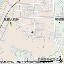 山口県長門市東深川田屋190-3周辺の地図