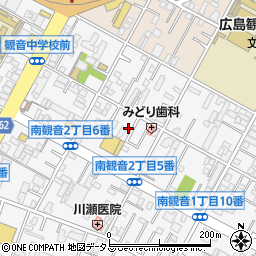かきうち・行政書士事務所周辺の地図