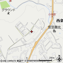 広島県東広島市西条町田口10183周辺の地図