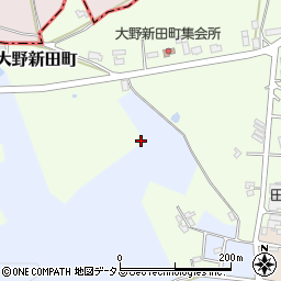 奈良県五條市大野新田町周辺の地図