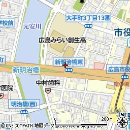 太平ビルサービス株式会社　広島支店周辺の地図