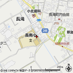 泉佐野市立長南小学校周辺の地図