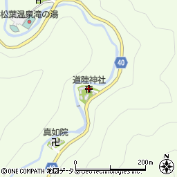 道陸神社周辺の地図