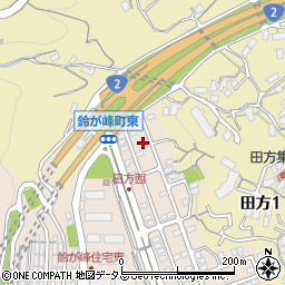 広島県広島市西区鈴が峰町2周辺の地図