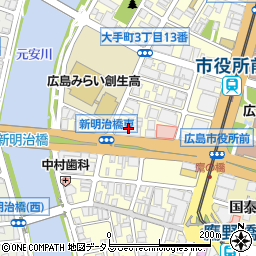 日本アート印刷株式会社　広島支店周辺の地図