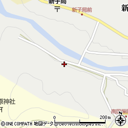 奈良県吉野郡吉野町新子189周辺の地図