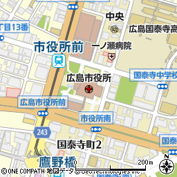 広島市周辺の地図