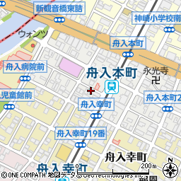 ミント薬局　舟入店周辺の地図