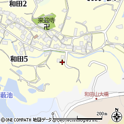 大阪府泉南郡熊取町和田5丁目3548周辺の地図