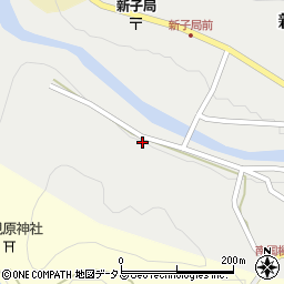 奈良県吉野郡吉野町新子195周辺の地図