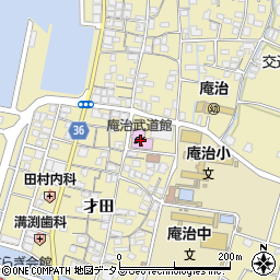 庵治コミュニティセンター周辺の地図