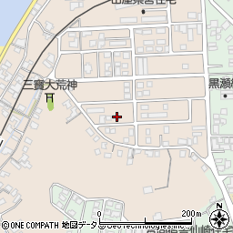 山口県長門市東深川田屋188周辺の地図